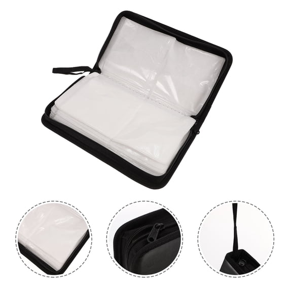 LABSERRON 2Pcs CD Cases with Portable and Anti-slip Design for Travel and Home