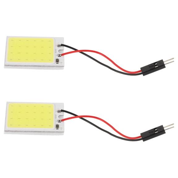LABSERRON Led Car Ceiling Light LED Panel Dome Light Lamp Multi 2Pcs