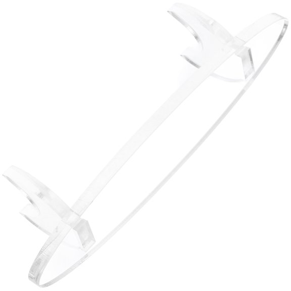 LABSERRON 2Pcs Clear Acrylic Pen Stand Display for Ballpoint and Fountain Pens Desktop Use