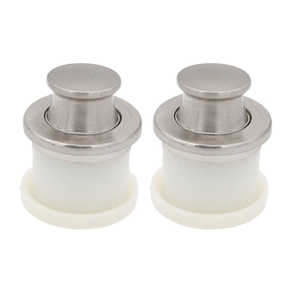 LABSERRON 2Pcs Contemporary Drawer Knobs for Wardrobes 3.2X2.9in