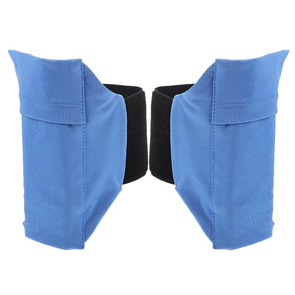 LABSERRON 2Pcs Ergonomic Leg Strap Phone Holder for Running and Motorcycle Riding Blue Color