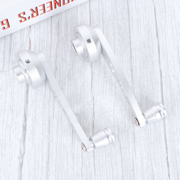 LABSERRON 2Pcs Manual Window Crank in Aluminum for Car Doors