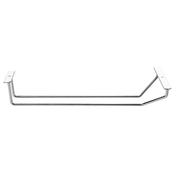 LABSERRON 2Pcs Metal Goblet Rack Rectangular Shape Glasses Display Stand for Home Use