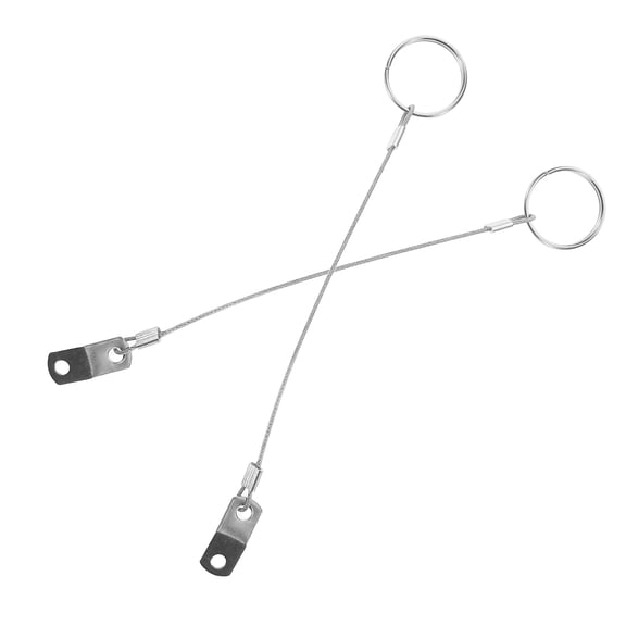 LABSERRON Pontoon Boat Bimini Top Clips Boat Canopy Pins Silver Stainless Steel 2Pcs Quick Release