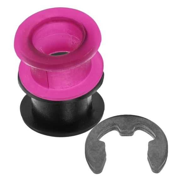 LABSERRON 2Pcs Shift Linkage Bushing Kit for Gear Shifting Upgrade in Black