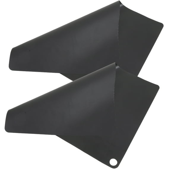 LABSERRON 2Pcs Wear-Resistant Countertop Mat Square Silicone Easy Cleaning for Office and Bar Set