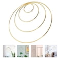 thumbnail image 1 of LABSERRON 3 Sets Metal Rings For Craft Set Dream Catcher Materials Iron Circular Diy Crafts Wedding Decor, 1 of 8