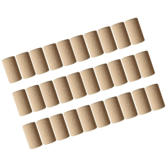 LABSERRON 30Pcs Synthetic Material Wine Cork Sealing Plug for Bar Use with Airtight Seal and Cork Wood