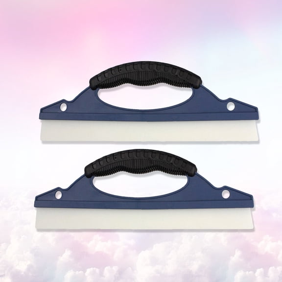 LABSERRON 3Pcs Blue Car Glass Wipers for Car Window Squeegee and Windshield Squeegee Tool 11.8x3.9in