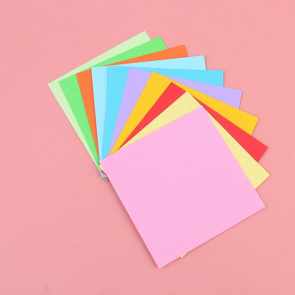 LABSERRON 400Pcs Small Origami Paper Squares Assorted Color for Kids Craft Supplies and School Projects