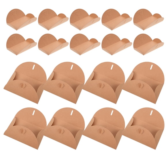 LABSERRON 40Pcs Multi-Function Kraft Paper Envelopes Vintage Style for Writing Notes and Cards