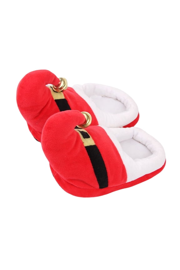 41-47in Christmas Elf Slippers with Cloth Material for Kids Funny Holiday Wear