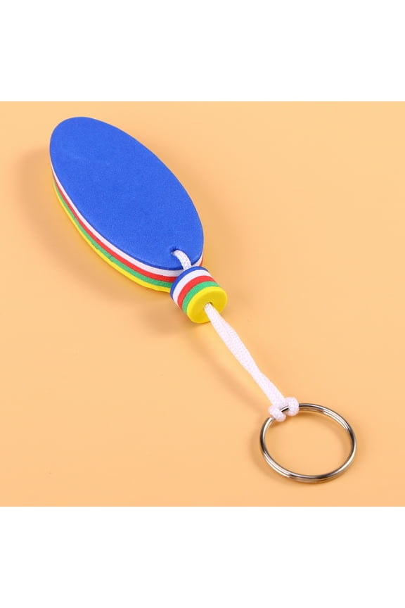 4Pcs Buoyant Key Ring with Floating Boat Design for Key Holders