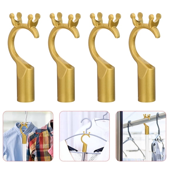 LABSERRON 4Pcs Clothes Rod Head Head for Home Users