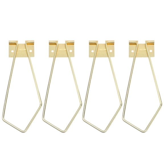 LABSERRON 4pcs Picture Holder Iron Bracket Support for Home Decor and Studio Use