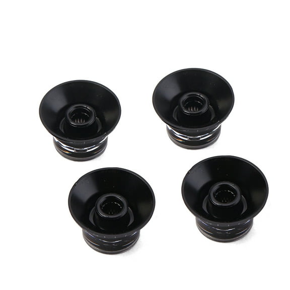 LABSERRON 4Pcs Guitar Metal Volume Buttons Round Shape for Bass Enthusiasts Practice
