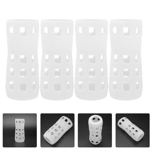 LABSERRON 4Pcs Heat Proof Hollow Design Cup Sleeves for Outdoor Activities and