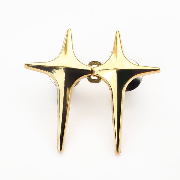 LABSERRON 4Pcs Pants Waist Adjustment Buckle Star Shape Zinc Alloy Waistband Tightening Clips for Wedding Working