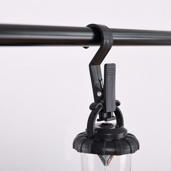 LABSERRON 4Pcs Portable Plastic Tent Hanging Clips for Outdoor Use and Home Accessories