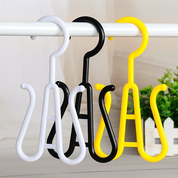 LABSERRON 4Pcs Sturdy Drying Hooks Plastic Drying Hooks for Shoes in Supermarket