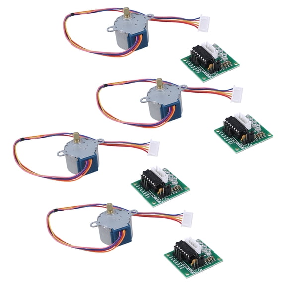 LABSERRON 4Set Stepper Motor Drive ULN2003 Driver Board for Automation Control and Motor Driving