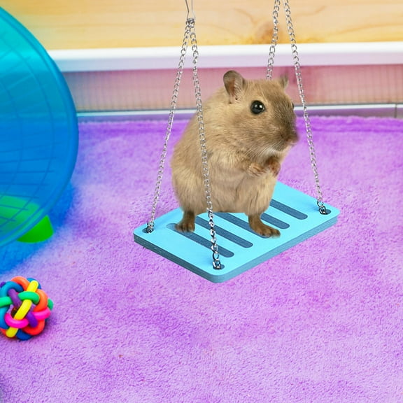 LABSERRON 4pcs Hamster Swing Jumping Platform Activity For Hamsters Dwarf Hamsters And Pets Durable Pet Supplies