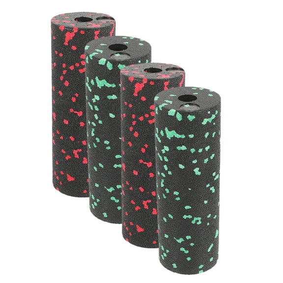 LABSERRON 4pcs Yoga Column Massage Roller Hollow Muscle Relaxing Roller For Fitness Portable Grip Design For Yoga