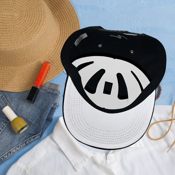 LABSERRON 50Pcs Cap Shaper Insert White Double Sided Cardboard Hat Form for Baseball Caps Home Use