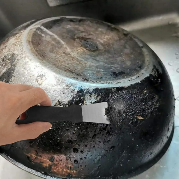 LABSERRON 5Pcs Ice Scraper for Freezer with TPR Handle for Quick Defrosting