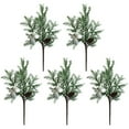 thumbnail image 1 of LABSERRON 5pcs Realistic Cypress Pick Short Branch Artificial Cypress Leaves Decor, 1 of 8