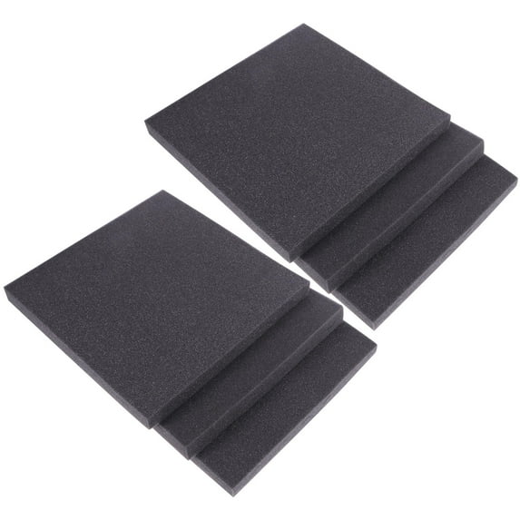 LABSERRON 6 PCS Sound Proof Panel Black Cotton Reduce Reverberation in