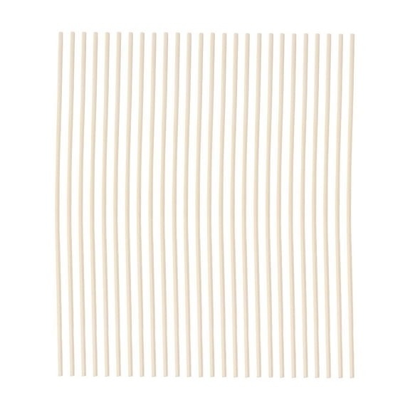 LABSERRON 60Pcs Rattan Sticks For Room Fragrance Straight Cane Home Scent Diffusion