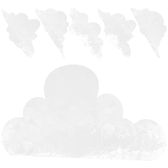 LABSERRON 6Pcs Anti-Collision Window Clings Static Cling Decal PVC Material Reflect Sunlight for Glass Doors and Windows