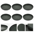 thumbnail image 1 of LABSERRON 6Pcs Simple Design Plastic Flowerpot Trays for Indoor Gardening and Mobility, 1 of 8