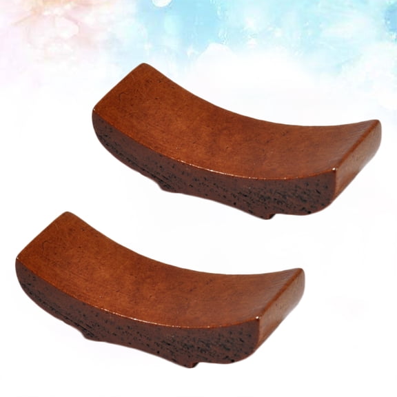 LABSERRON 6Pcs Simple but Fashionable Bamboo Chopstick Rest Stand for Daily Use in Restaurants and Hotels