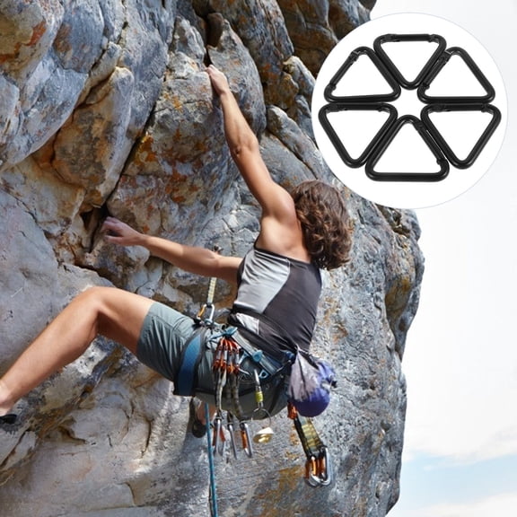 LABSERRON 6Pcs Small Carabiner Clips Suitable for Children's Clothing Attachment