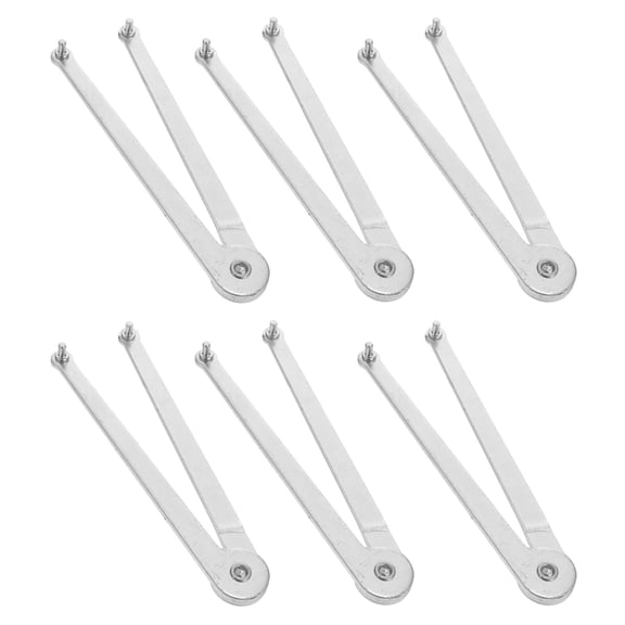 LABSERRON 6Pcs Thickened Angle Wrenches Steel Gear Wrench for Professionals and Diy Enthusiasts 16x3cm