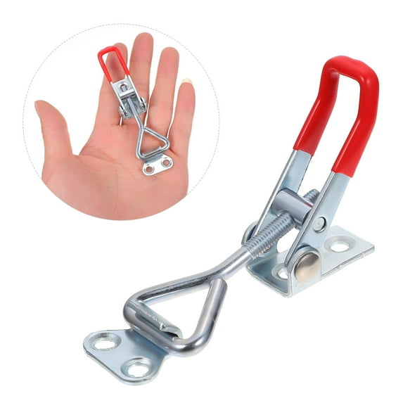 LABSERRON 8Pcs Quick Release Toggle Clamp Latches for Cabinet Doors and Storage Boxes Indoor Use