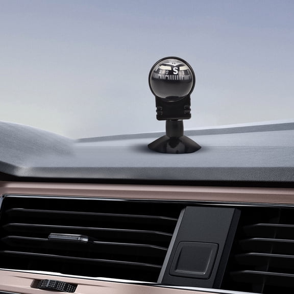 LABSERRON Ball Compass 1Pack Portable Foldable Navigation Tool For Car Use 2.4X1.4X1.4In