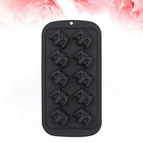 LABSERRON Bat Shaped Chocolate Molds Silicone Baking Tool for Home Users 1Set