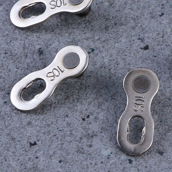 LABSERRON 3 Pairs Stainless Steel Bike Chain Tools for Maintenance and Trail Riding, Chain Repair Kit 1.6x0.3x0.2in