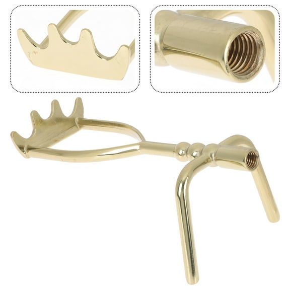 LABSERRON Billiards Stand Stable Shooting Clear Ball Easily 1Set Golden Galvanized Copper for Billiards Games