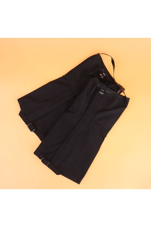 Black Lightweight Nylon Gaiters for Mountain Climbing with Metal Hooks and Flexible Movement 7.5 Inches