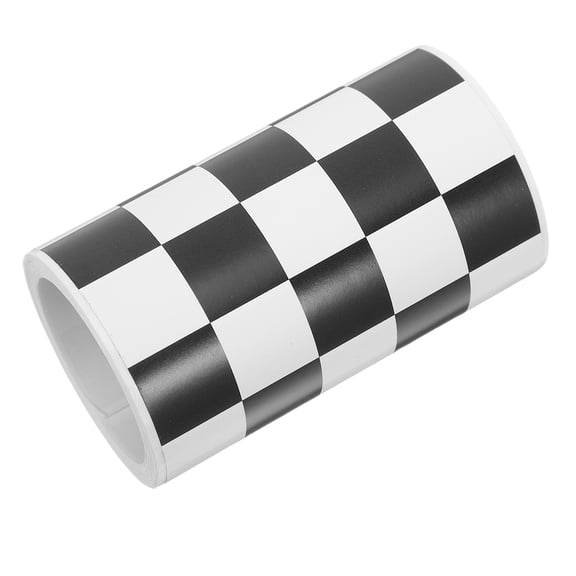 LABSERRON Black White Checkered Bulletin Board Border Stickers, Art Paper Trim