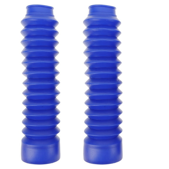 LABSERRON Blue Rubber Fork Guards for Dirt Bike Fork Lifespan Extension 11.6x2x1.5in 1 Pair