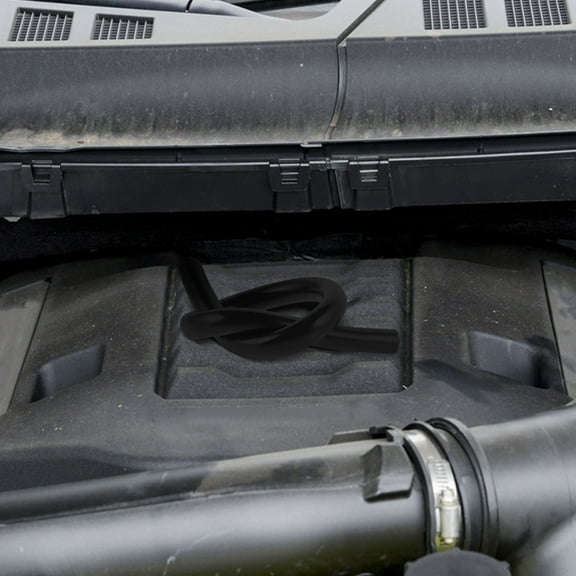 LABSERRON Car Parts Windshield Washer Hose 1Set Black Plastic for Driving Safety 7.9in