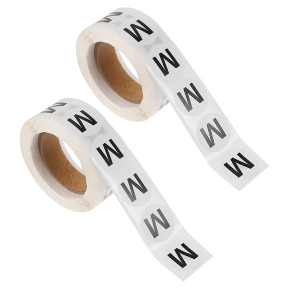 LABSERRON Clothing Size Sticker 2 Rolls Pack 500 Stickers Per Roll For Labeling Clothes