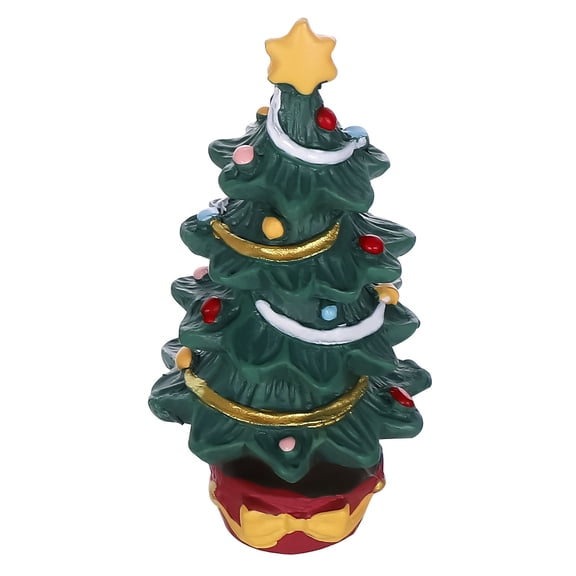 LABSERRON Craft Decoration Resin Mini Tree for Table Christmas Party 1Set