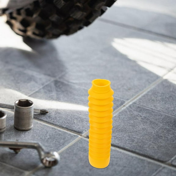 LABSERRON Dirt Bike Fork Covers Made Of Yellow Rubber For 1 Pair Of Motorcycle Forks Maintenance