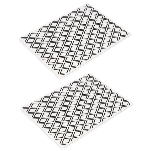 LABSERRON embossing plate Card Making Plastic Black for Crafters in Album Decoration 2 Pcs